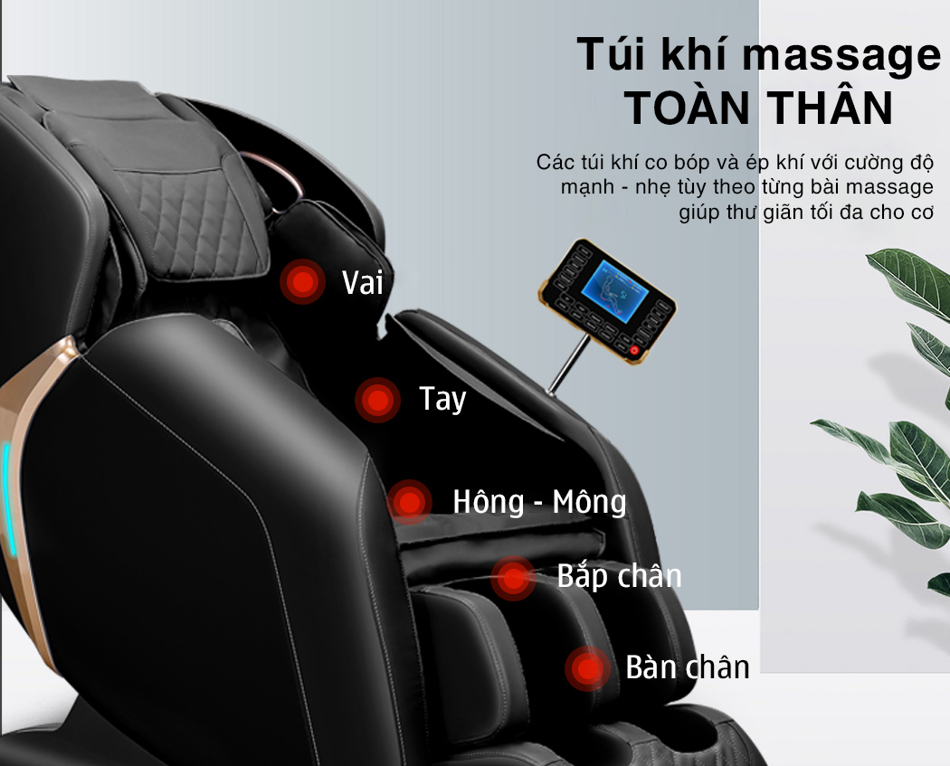 Massage túi khí toàn thân
