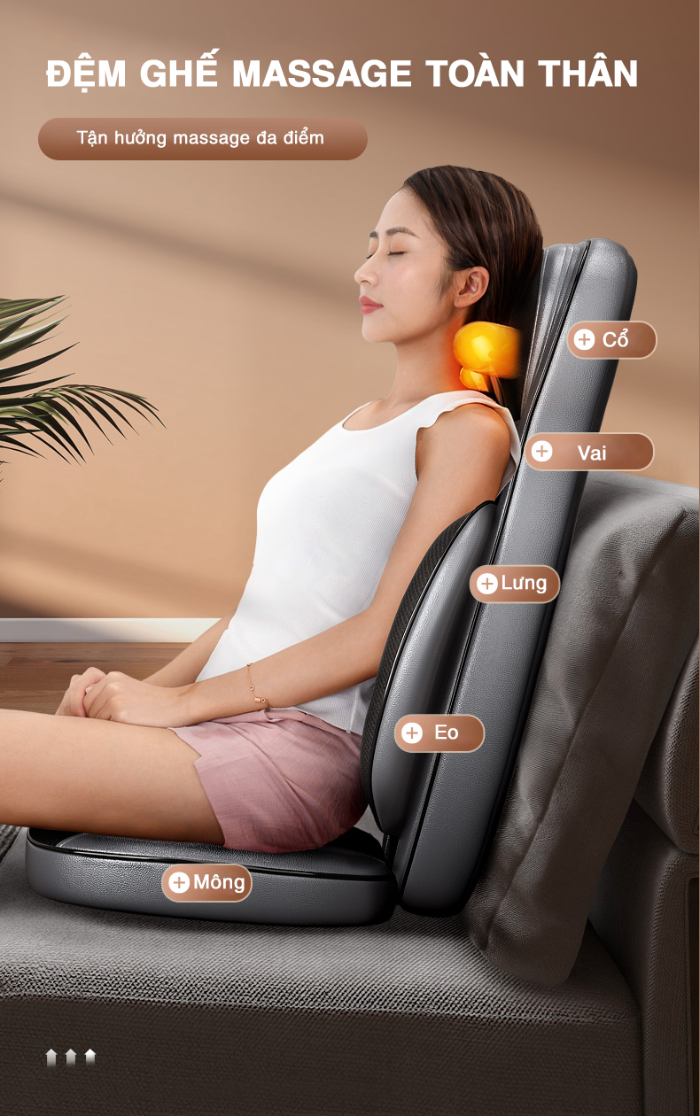 Đệm ghế massage, đệm massage