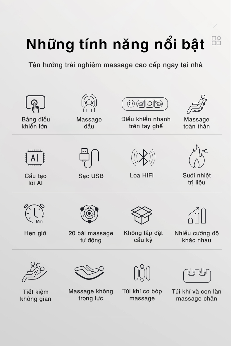 Chương trình phương pháp massage