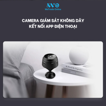 Camera giám sát không dây kết nối app điện thoại độ nét HD [TẶNG KÈM THẺ NHỚ 32GB]