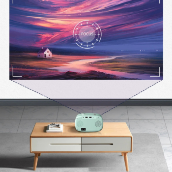 Máy chiếu mini Radio HD 720P (1280 x 720) Hệ điều hành Android Kết nối Wifi Bluetooth