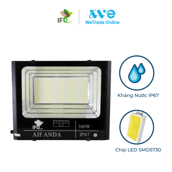 ĐÈN PHA NĂNG LƯỢNG MẶT TRỜI BẢN NÂNG CẤP IFDB-300A